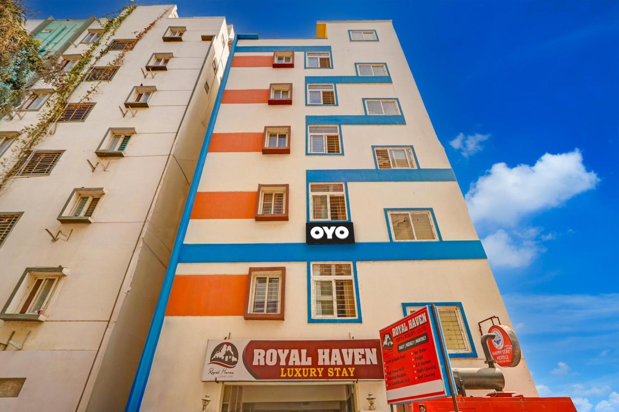 Hotel O Royal Haven Hyderabad Exteriör bild
